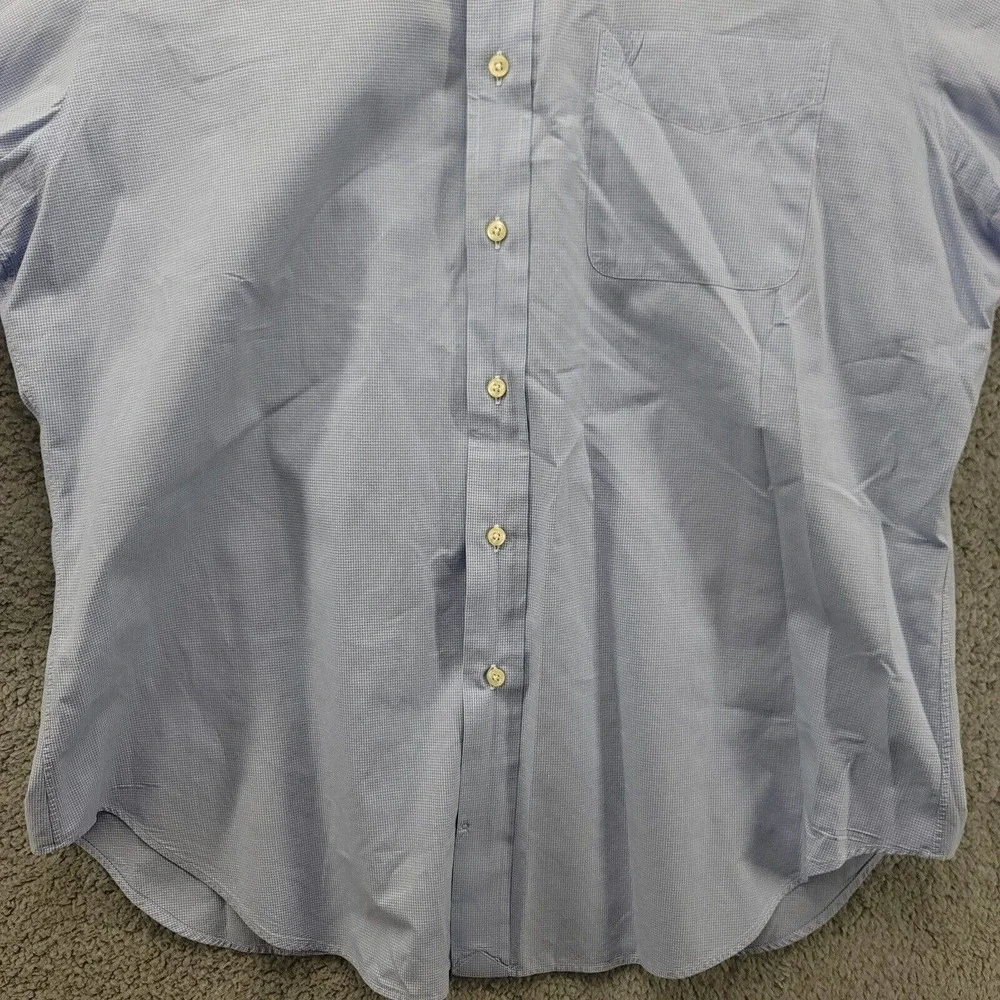 Polo‎ by Ralph Lauren Shirt Mens 16.5 32/33 Andrew Blue Long Sleeve Button Up